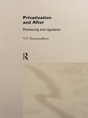 cover image of Privatization and After